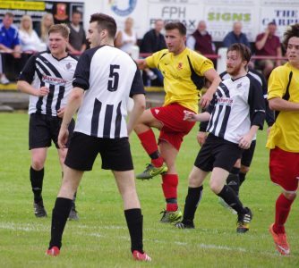 Ward watches his powerful strike get turned away