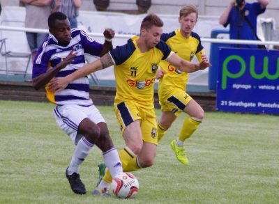 Brice Tiani, left), made his debut for Hemsworth