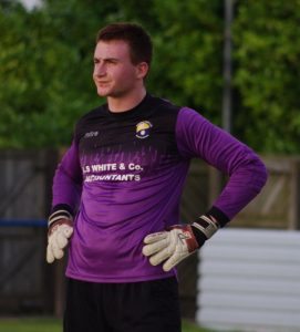 Paul Hagreen was in goal for Garforth Town for the first time since re-signing for the club