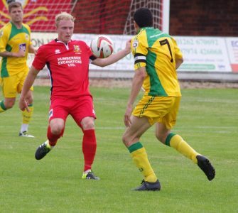 Action from Bridlington Town 2-1 North Ferriby