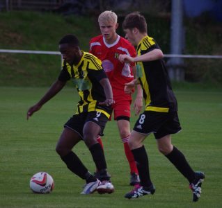 Action from Nostell Miners Welfare 3-0 Handsworth Parramore X1