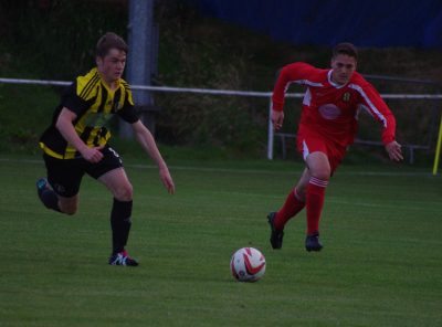 Action from Nostell Miners Welfare 3-0 Handsworth Parramore X1