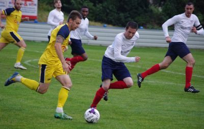 Adam Baker on the attack for Tadcaster