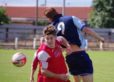 Sam Colbear was a handful for Selby's defence