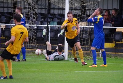 Colin Marrison turns to celebrate