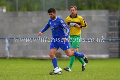 Nostell midfielder Andrew Davis played for Pontefract in pre-season. Picture: whiterosephotos.co.uk