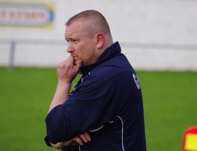 Glasshoughton Welfare joint manager Lee Vigars