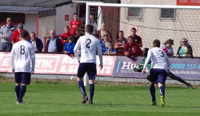 Yorkshire Amateur goalkeeper Suwara Bojang saved Brett Agnew's early penalty