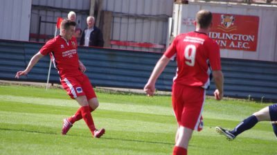 Chris Adams slides Bridlington ahead