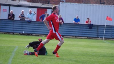 Agnew scores his goal