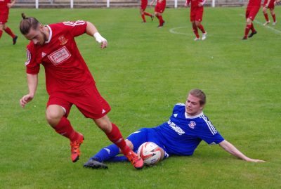 Tim Robertson is tackled