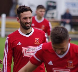 Selby Town midfielder Jason Crisp made the headlines for the second week running