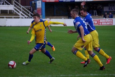 Action from Stocksbridge 2-1 Lancaster