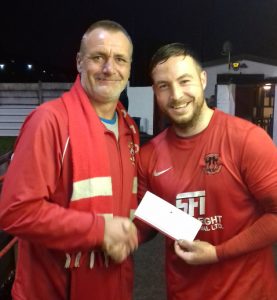 Thackley captain Paddy McGuire (right) was man of the match against Barton