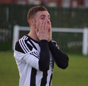 It was a frustrating afternoon for Danny Joynes who failed to score